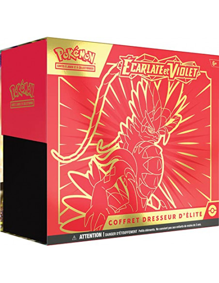 Pokemon | Coffret Dresseur d'Élite - Ecarlate et Violet Série 1 (EV01) | Modèle aléatoire | Jeu de société | Cartes à