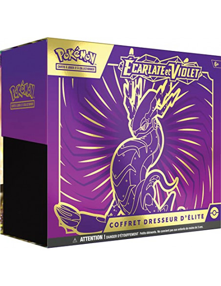 Pokemon | Coffret Dresseur d'Élite - Ecarlate et Violet Série 1 (EV01) | Modèle aléatoire | Jeu de société | Cartes à