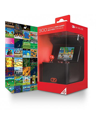 My Arcade - Retro Arcade Machine X - Mini Borne Retro - 300 Jeux en 1