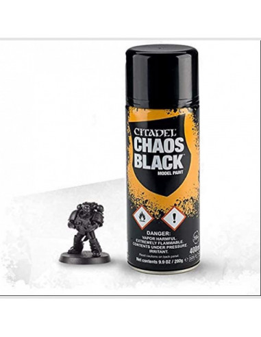 Bombe / Spray - Chaos Black 400 ml