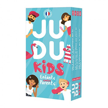 🇫🇷 JUDUKIDS - Jeu de Societe - Parents vs Enfants - 480 Cartes fabriquées en France Jeux de Societe 8 Ans - Jeux de société...