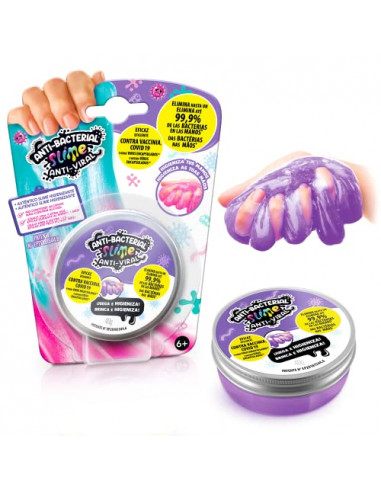 Canal Toys- Slime Antibacterias Pâte, DSM005, Multicolore