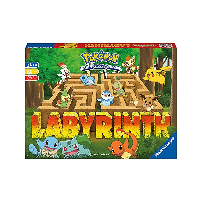 Ravensburger – Le Grand Classique des Jeux de société – Labyrinthe Pokémon – pour Enfant et Famille – De 2 à 4 Joueurs à...