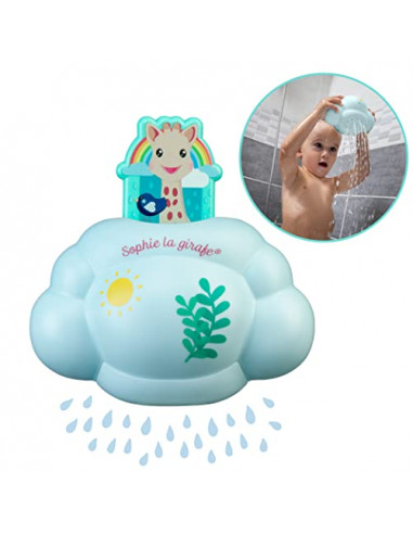 SOPHIE LA GIRAFE - Nuage de bain Sophie la Girafe - jouet de bain - éveil et amuse bébé