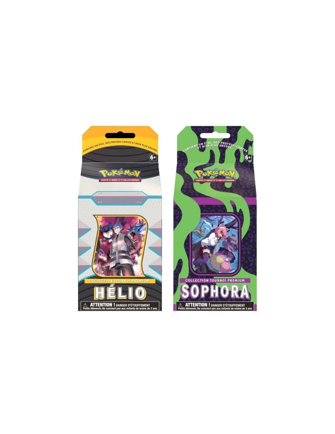 Collections Tournoi Premium Hélio et Sophora - Modèle aléatoire - Pokémon