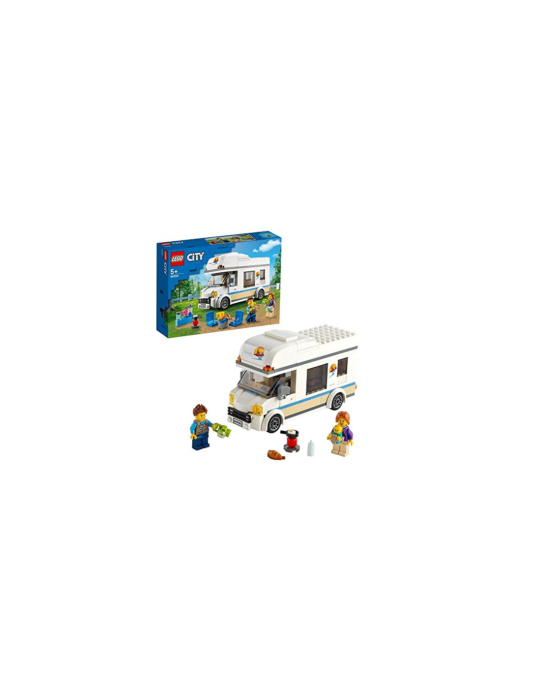 LEGO City Le camping-car de vacances - 60283