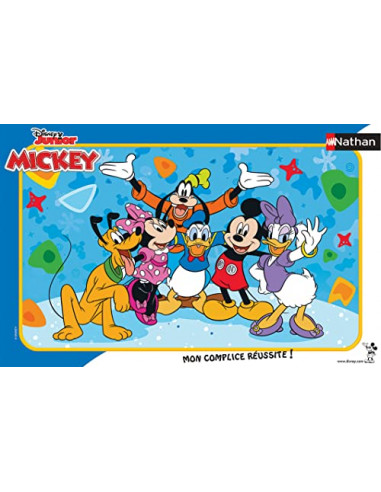 Ravensburger- Puzzle Cadre 15 pièces-Les Amis Disney Mickey Mouse Enfant, 4005556861460
