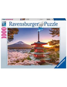 Cerisiers en fleurs du Mont Fuji - Puzzle 1000 pièces