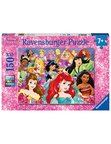 Ravensburger - Puzzle Enfant - Puzzle 150 pièces XXL - Les rêves peuvent devenir réalité / Disney Princesses - A partir