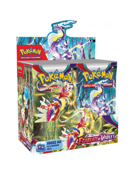 Display EV01 Ecarlate et Violet - 36 boosters Pokémon