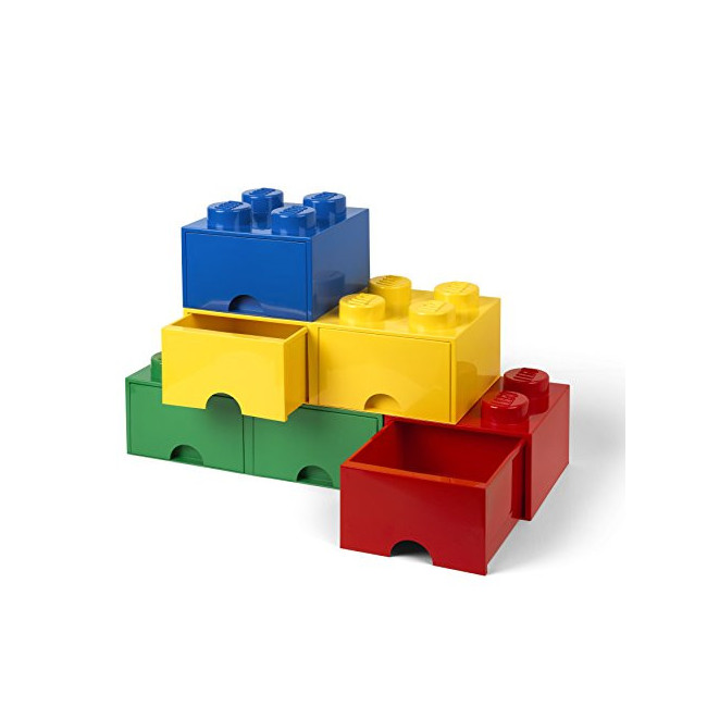 LEGO Rangements 5006134 pas cher, Brique violet clair de rangement LEGO à  tiroir et à 8 tenons