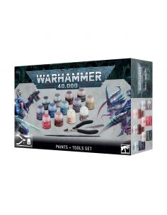 Kit 13 peintures et outils / Paints tools set - Warhammer 40k