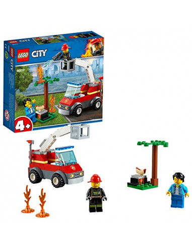 LEGO City - L’extinction du barbecue - 60212 - Jeu de construction