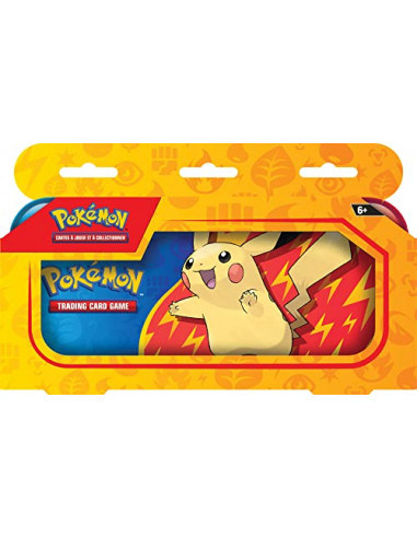 Pokemon : Pack Plumier Pikachu + 2 boosters - Jeux de société - Jeux de Cartes - Cartes à Collectionner - A partir de 6