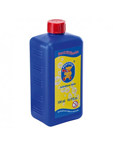 Pustefix - 869-722 - Jeu de Plein Air et Sport - Recharge liquide de bulles de savon - 500 ml