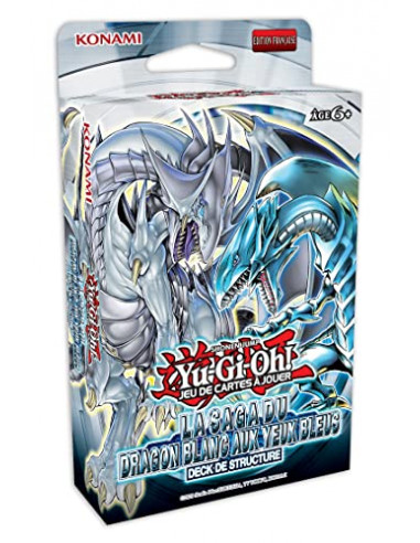 YU-GI-OH! JCC - SD Saga du Dragon Blanc aux Yeux Bleus FR