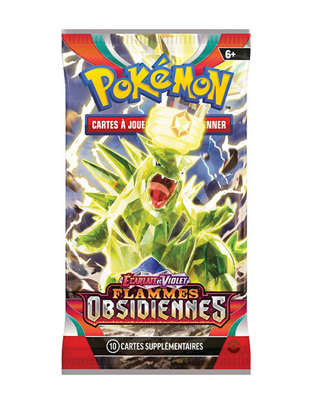 Booster Flammes Obsidiennes - Modèle aléatoire