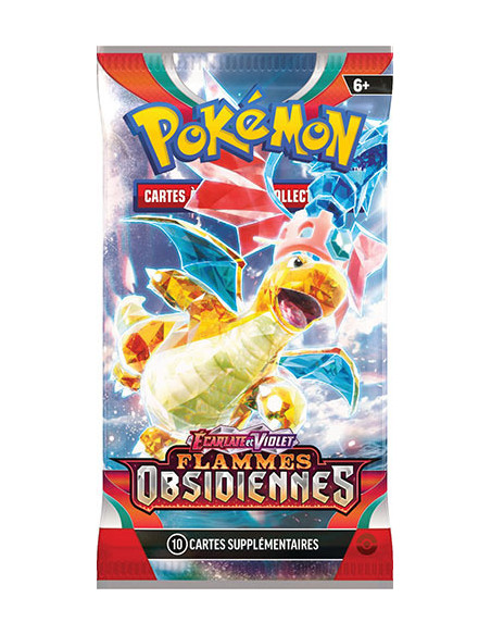 Booster Flammes Obsidiennes - Modèle aléatoire