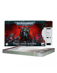 Index Space Marines du Chaos - Warhammer 40k