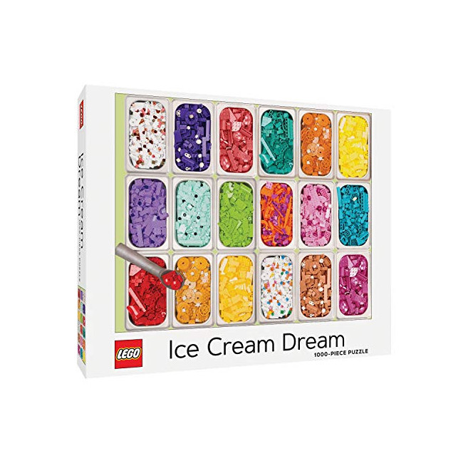 LEGO- Ice Cream Dreams Puzzle 1000 pièces, CBPZL-002