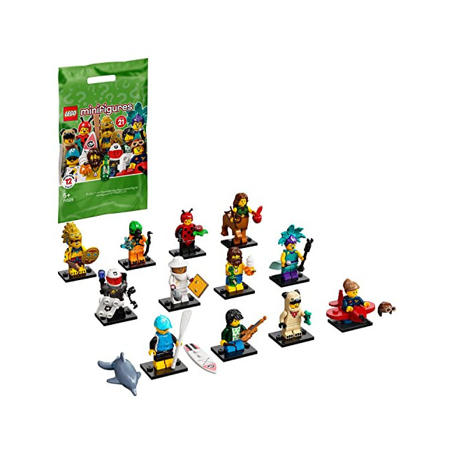 LEGO 71029 Minifigures Série 21 Jouet à Collectionner (1 sur 12 à Collectionner) pour Les Enfants de 5 Ans