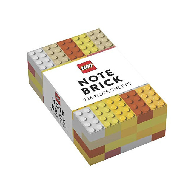 LEGO Note Brick: 224 note sheets (Yellow-Orange)