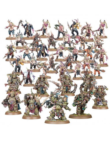 Patrouille: Death Guard - 39 figurines - Warhammer 40k