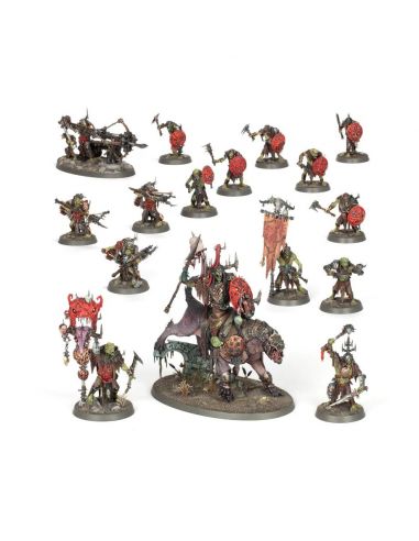 Avant-garde: Clans guerriers Orruks - 16 figurines - Warhammer Age of Sigmar