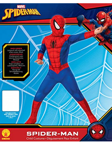 FAMILIO-Costume Spiderman Enfant Déguisement Spiderman Enfant