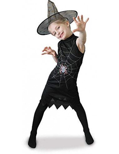 Rubie's - Déguisement Sorcière - Halloween, enfant, 156344S, Taille S 3 à 4 ans