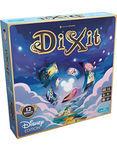 Libellud - Asmodee - Dixit : Edition Disney - Jeux de société - Jeux de Cartes - Jeu onirique - Communication par