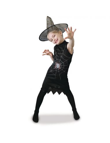 Rubie's - Déguisement Sorcière - Halloween, enfant, 156344M, Taille M 5 à 6 ans