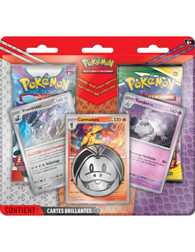 Duo pack Évolution céleste et Écarlate et violet - 2 boosters - Pokémon