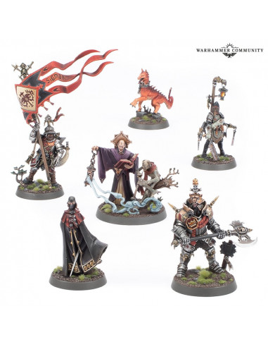 Corps de Commandement des Guildes Libres - 6 figurines - Warhammer Age Of Sigmar