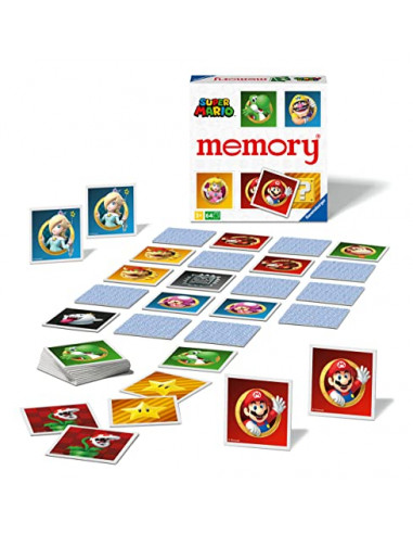Ravensburger - Jeu Educatif - Grand memory - Super Mario - Un premier jeu éducatif mêlant observation , association et