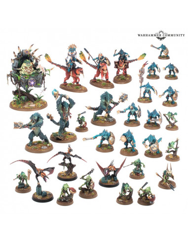 Hôte Stellaire Seraphon - 30 figurines - Warhammer Age Of Sigmar