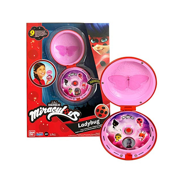 Bandai - Miraculous - Téléphone magique de Ladybug - accessoire pour se déguiser en Ladybug / Accessoire de role play - jouet...