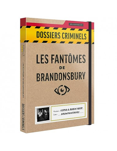 Dossiers Criminels - Les Fantômes de Brandonsbury : Découvrez Les Secrets Obscurs d'un Hôtel Maudit - Jeu de Societe