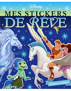 Mes Stickers de rêves - Créatures magiques - Disney
