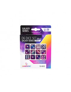 Set de 12 Dés D6 - Galaxy Series : Nebula