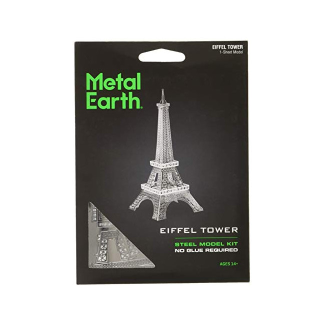 Metal Earth - 5061016 - Maquette 3D - Architecture - Tour Eiffel - 11,39 x 4,06 x 3,96 cm - 1 pièce