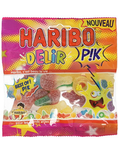 Bonbons Schtroumpfs Pik Haribo - Sachet 120 gr