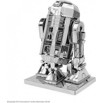 Metal Earth Modèle 3D Star Wars R2D2 – Figurine Saga Star Wars R2-D2