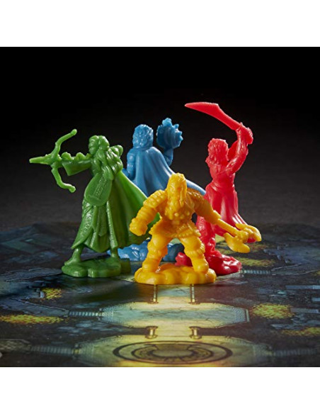 Hasbro Dungeons & Dragons Adventure Begins, Jeu de Plateau coopératif Fantastique, Initiation Rapide au Monde de D&D,