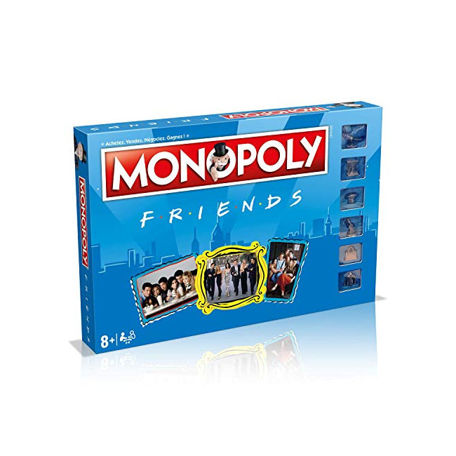 Winning Moves- Monopoly Friends-Version française, 0433