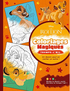 Coloriages Magiques Trompe-l'oeil - Le Roi Lion - Disney