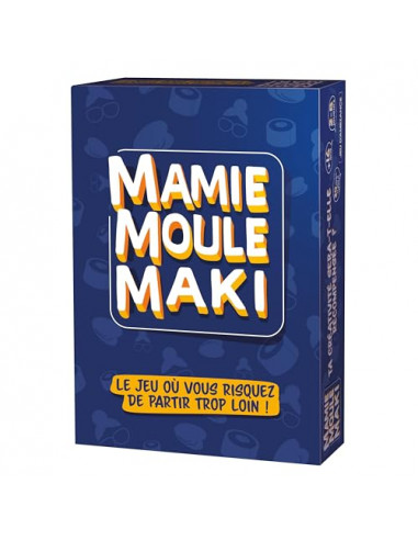 Mamie Moule Maki - Le Jeu de société où Vous risquez de partir trop Loin ! Petit bac revisité idéal pour Les soirées,
