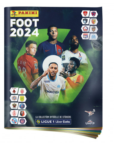 Panini Foot 2024 Ligue 1 Uber Eats Album + 2 Pochettes + 2 offertes,  004623SPCFGD : : Jeux et Jouets