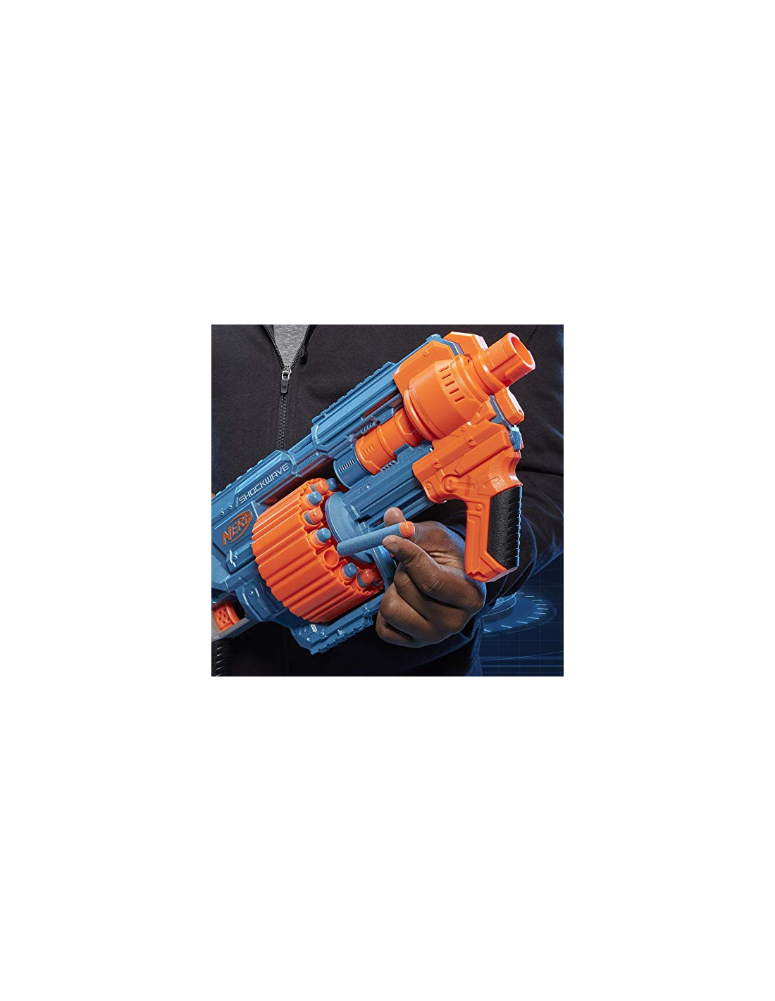 Pistolet Flechette mousse Nerf Elite Surgefire et Flechettes Nerf Elite  Officielles - Cdiscount Jeux - Jouets