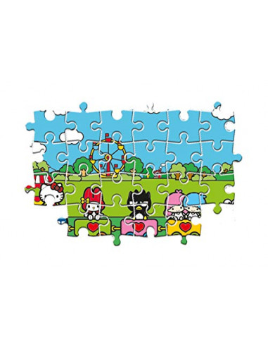 Puzzle 104 pièces - Hello Kitty